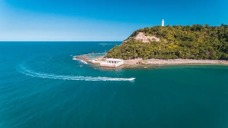 Prainha do Forte o segredo mais bonito de Morro de São Paulo. Créditos Márcio Filho MTUR